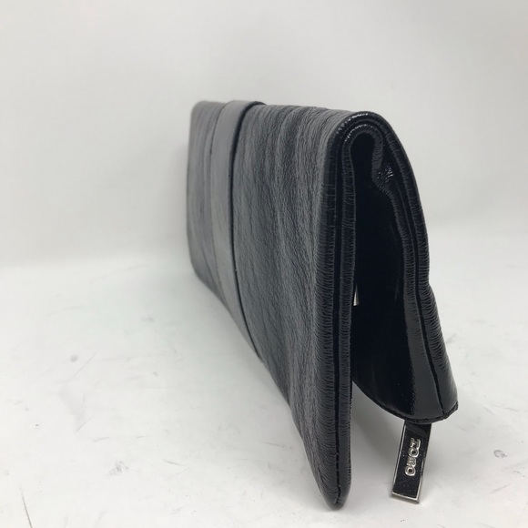 HOBO International black leather clutch - Picture 6 of 8